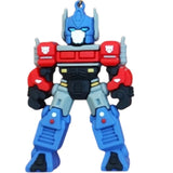3D PVC Figure Keychain - Transformers - Chibi Optimus Prime