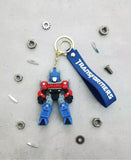 3D PVC Figure Keychain - Transformers - Chibi Optimus Prime