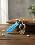 3D PVC Figure Keychain - Universo Astronautas - Astronaut Pixel Visor