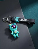 3D PVC Figure Keychain - Universo Astronautas - Astronaut Play Lightning Bolt