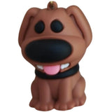 3D PVC Figure Keychain - Up Una Aventura Juntos - Dug Sitting Tongue Out