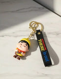 3D PVC Figure Keychain - Up Una Aventura Juntos - Russell Smiling Wilderness Explorer