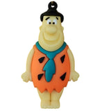 3D PVC Figure Keychain - Los Picapiedras - Classic Fred Flintstone