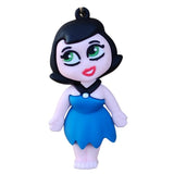 3D PVC Figure Keychain - Los Picapiedras - Chibi Betty Rubble