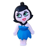3D PVC Figure Keychain - Los Picapiedras - Chibi Betty Rubble