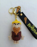 3D PVC Figure Keychain - Los Picapiedras - Chibi Barney Rubble