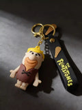 3D PVC Figure Keychain - Los Picapiedras - Chibi Barney Rubble
