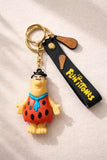 3D PVC Figure Keychain - Los Picapiedras - Fred Flintstone Classic Outfit