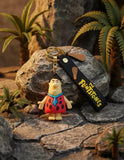 3D PVC Figure Keychain - Los Picapiedras - Fred Flintstone Classic Outfit