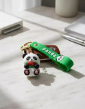 3D PVC Figure Keychain - Oso Panda - Panda Holding Watermelon