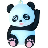 3D PVC Figure Keychain - Oso Panda - Panda Waving