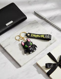 3D PVC Figure Keychain - How to Train Your Dragon - Chibi Toothless Tongue Out