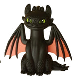 3D PVC Figure Keychain - How to Train Your Dragon - Toothless Sitting Spread Wings