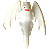 3D PVC Figure Keychain - How to Train Your Dragon - Light Fury Flying