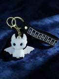 3D PVC Figure Keychain - How to Train Your Dragon - Chibi Light Fury Variant 2
