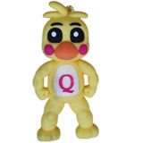 3D PVC Figure Keychain - Five Nights At Freddy'S Game Fnaf - Toy Chica Q