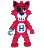 3D PVC Figure Keychain - Five Nights At Freddy'S Game Fnaf - Foxy Help Wanted