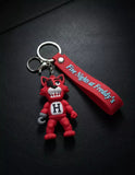 3D PVC Figure Keychain - Five Nights At Freddy'S Game Fnaf - Foxy Help Wanted