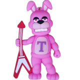 3D PVC Figure Keychain - Five Nights At Freddy'S Game Fnaf - Tangle Holding Guitar