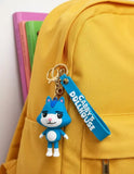 3D PVC Figure Keychain - Gabby Dollhouse Pandy - DJ Catnip Standing