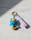 3D PVC Figure Keychain - Gabby Dollhouse Pandy - Mercat Mermaid