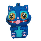 3D PVC Figure Keychain - KPop Demon Hunters - Mochi Sitting