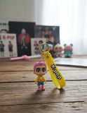 3D PVC Figure Keychain - KPop Demon Hunters - Jia Yellow Jacket Outfit