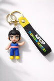 3D PVC Figure Keychain - KPop Demon Hunters - Chichi Blue Outfit