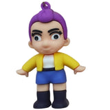 3D PVC Figure Keychain - KPop Demon Hunters - Jia Standing Yellow Jacket