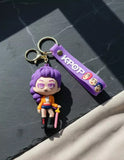 3D PVC Figure Keychain - KPop Demon Hunters - Jia With Sword