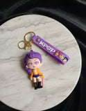 3D PVC Figure Keychain - KPop Demon Hunters - Jia With Sword