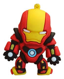 3D PVC Figure Keychain - Iron Man Superheroes - Chibi Iron Man Hulkbuster