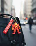 3D PVC Figure Keychain - Iron Man Superheroes - Hulkbuster Iron Man