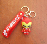 3D PVC Figure Keychain - Iron Man Superheroes - Chibi Iron Man Standing