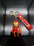 3D PVC Figure Keychain - Iron Man Superheroes - Iron Man With Shield