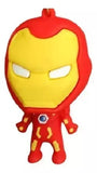 3D PVC Figure Keychain - Iron Man Superheroes - Chibi Iron Man Standing Variant 3