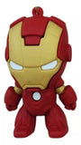 3D PVC Figure Keychain - Iron Man Superheroes - Chibi Iron Man