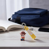 3D PVC Figure Keychain - Toy Story - Chibi Woody Sitting