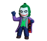 3D PVC Figure Keychain - Batman Joker - Chibi Joker Waving