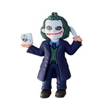 3D PVC Figure Keychain - Batman Joker - Joker Holding Knife And Carton