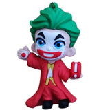 3D PVC Figure Keychain - Batman Joker - Chibi Joker Exclamation Mark