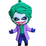 3D PVC Figure Keychain - Batman Joker - Chibi Joker Arms Open