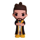 3D PVC Figure Keychain - Clubes De Futbol Messi - Messi World Cup Bisht