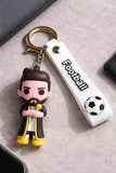 3D PVC Figure Keychain - Clubes De Futbol Messi - Messi World Cup Bisht