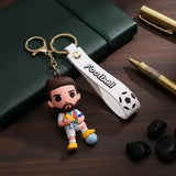 3D PVC Figure Keychain - Lionel Messi - Messi World Cup Champion