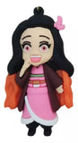 3D PVC Figure Keychain - Demon Slayer - Nezuko Chibi Smiling