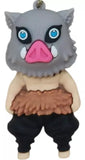 3D PVC Figure Keychain - Demon Slayer - Inosuke Boar Mask Outfit