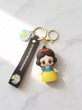 3D PVC Figure Keychain - Disney Princess - Chibi Snow White Classic Dress Variant 2