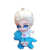 3D PVC Figure Keychain - Disney Princess - Chibi Elsa Riding Nokk