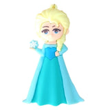 3D PVC Figure Keychain - Disney Princess - Elsa Holding Snowflake